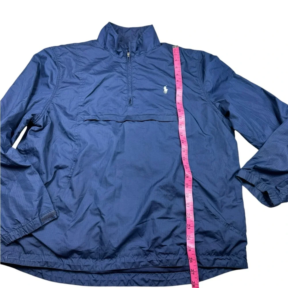 RALPH LAUREN POLO GOLF: Men’s Navy Blue Pullover Golf Jacket -Size Large